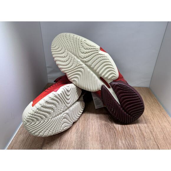 Adidas D.O.N. Issue 4 Mid Mens Basketball Shoes Red White HR0725 NEW Size 10.5 - Picture 4 of 5